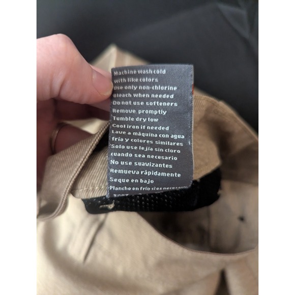 Hawke & Co Shorts Mens 36 Tan Hybrid Performance Tech Golf Outdoors Chino Zipper - Picture 9 of 12